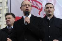 Оппозиция отложила окончание акции «Вставай, Украина!»
