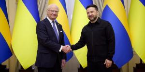 Вперше за 18 років: король Швеції прибув до України з неанонсованим візитом