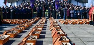 Возле Ивано-Франковска перезахоронили останки 134-х жертв НКВД