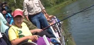 В Киеве прошли необычные соревнования по рыбной ловле