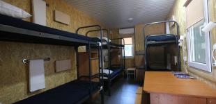 Бойцы на фронте тестируют новые мобильные домики