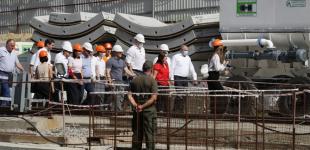 Метро на Виноградарь: Кличко запустил комплекс, который проложит тоннель