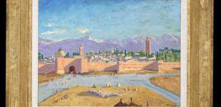 Анджелина Джоли продает картину Черчилля на аукционе