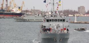 В порт Одессы зашли четыре корабля НАТО