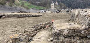 В Италии нашли остатки города, «затонувшего» 60 лет назад