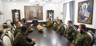 Епифаний вручил награды военным капелланам Нацгвардии