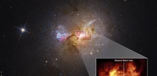 Hubble знайшов аномальну чорну діру, яка допомагає зіркам народжуватися
