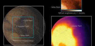 Телескоп James Webb уперше сфотографував Марс