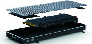 Конвектор підлоговий з максимальною тепловіддачею