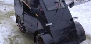 Во Львовской области мужчина создал необычный электромобиль