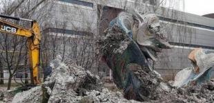 В Днепре уничтожили уникальную скульптуру