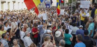 В Кишиневе массовые протесты против результатов выборов мэра 