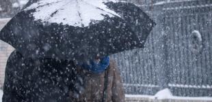 Украине прогнозируют пятницу с мокрым снегом, в Карпатах — метель