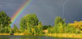 Украину прогреет до + 30° и остудит грозами