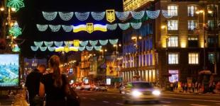 Ко Дню Независимости Украины в центре Киева зажгут праздничную иллюминацию