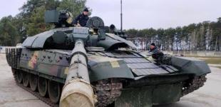 На полигоне 