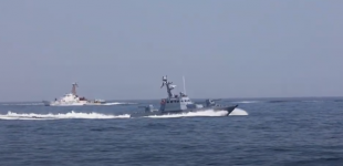 Артиллерийский бой на Sea Breeze-2020: катера стреляли по скоростным целям