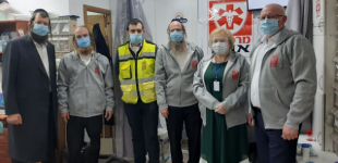 В Умани сделали 460 ПЦР-тестов хасидам, из них 10 - положительные