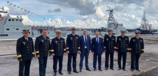 Пункт базирования кораблей ВМС ВС Украины открыли в порту «Южный»