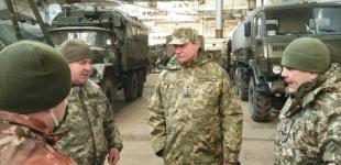 Военная техника нуждается в обновлении - Уруский посетил зону ООС