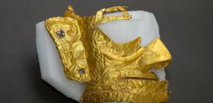 В Китае археологи нашли часть золотой маски, которой около 3 000 лет