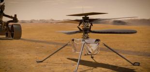 Вертолет NASA успешно совершил четвертый полет на Марсе
