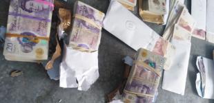 Пограничники остановили на границе с Польшей коробки, набитые фунтами