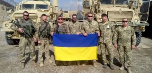 Украинские военные вернулись из Афганистана, где помогали миссии НАТО