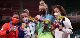 Дзюдоистка Дарья Билодид стала бронзовой призеркой Олимпийских игр