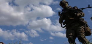 На админгранице с оккупированным Крымом тренировались десантники и резервисты