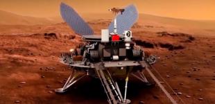 Китайский марсоход провел на Красной планете три месяца