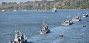 Українсько-румунські навчання «Riverine–2021» завершилися символічним прощанням флотів
