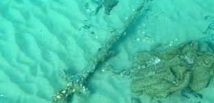 В Ізраїлі на дні моря знайшли 900-річний меч лицаря-хрестоносця