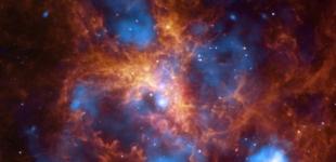 Телескоп NASA показал «звездную люльку» в туманности Тарантул