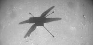 Гелікоптер NASA здійснив перший у новому році політ на Марсі