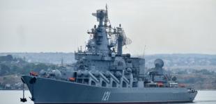 Обстріл крейсера 