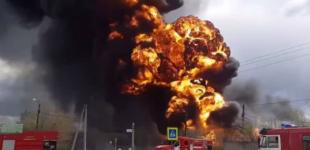 У росії горить ще одна нафтобаза