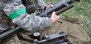 Український військовий збив зі «стінгера» ворожий вертоліт Мі-24