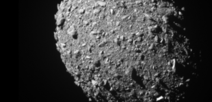 Астероїд, в який врізався зонд NASA, залишив «хвіст» уламків у 10 тисяч кілометрів