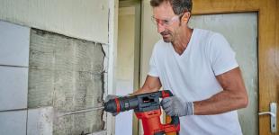 Замена плитки на кухне или в ванной с перфоратором Старт Про