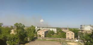 В Балаклее снова пожар на складе боеприпасов 