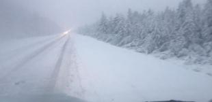 Карпаты засыпает снегом