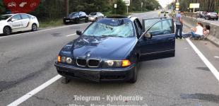 ДТП в Киеве на Окружной: автомобиль BMW насмерть сбил велосипедиста