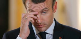 Рейтинг Макрона упал еще почти на 10%