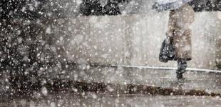 26 ноября в западных областях Украины ожидается дождь со снегом