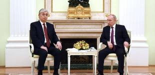 Токаєв під час візиту до Москви вимагав від Путіна припинити вербувати казахстанців на війну