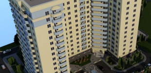 Строительство на углу улиц Львовская – Живописная «ИСК« Центробуд»