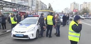 В Киеве арестовали водителя маршрутки, сбившего насмерть супругов