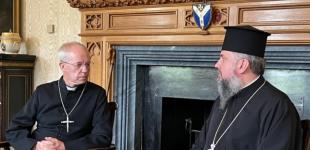 Епіфаній зустрівся з главою Англіканської церкви