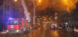 В горевшем в центре Киева доме два года назад погибли рабочие